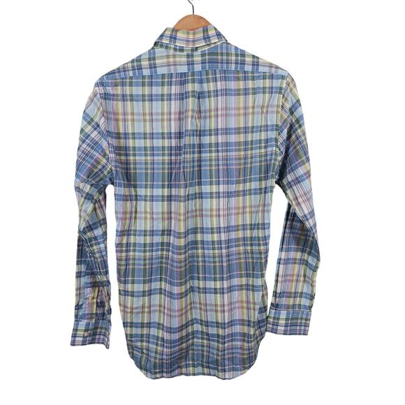 Vineyard Vines Mens Size S Slim Fit Tucker Whale Shirt Plaid Cotton Long Sleeves - Picture 2 of 11